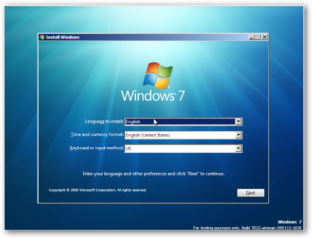 установка windows