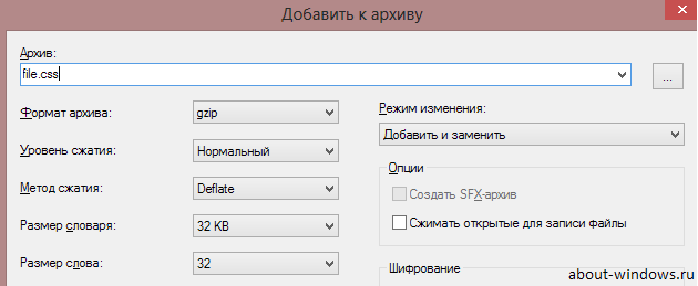 динамическое и статическое сжатие передаваемых данных