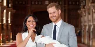 Меган Маркл впервые вышла в свет после родов