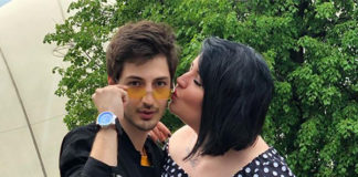 Звезды «Дома-2» Иосиф Оганесян и Саша Черно приняли участие в романтической фотосессии для журнала