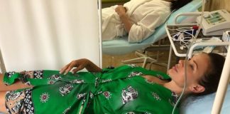 50-летняя Эвелина Бледанс опубликовала фото, где лежит под капельницей