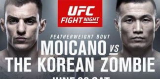 UFC Fight Night 154: Ренато Мойкано — Корейский Зомби: где, когда и во сколько смотреть. Анонс и кард турнира в Южной Корее