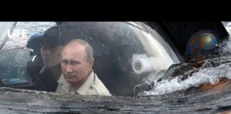 В день массовых протестов в Москве Путин совершил погружение на батискафе