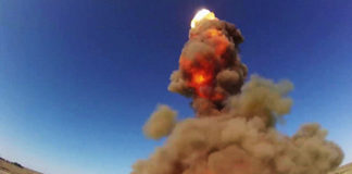 Появилось видео испытаний новой ракеты системы ПРО