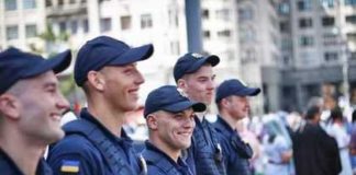 На украинские улицы вывели Нацгвардию