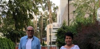 Эммануил Виторган и его супруга Ирина Млодик ищут няню грудному ребенку