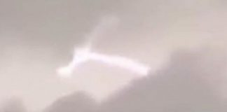 Мурашки по коже: в небе над Бразилией появился огромный ангел