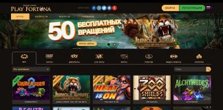 Азартные развлечения в казино Плей Фортуна