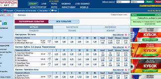 Онлайн ставки БК marathonbet