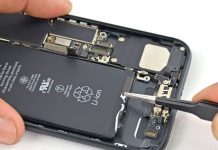 Замена батареи на айфон 7