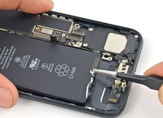 Замена батареи на айфон 7