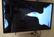 Что делать, если разбился экран телевизора?