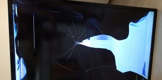 Что делать, если разбился экран телевизора?