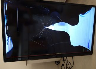 Что делать, если разбился экран телевизора?