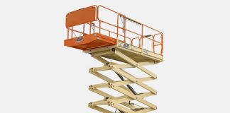 Где применяются ножничные подъемники?