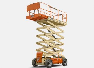 Где применяются ножничные подъемники?