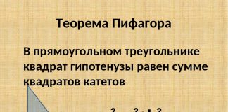 Как легко объяснить теорему Пифагора?