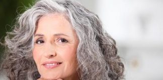 Седина и лицо без морщин — это сексуально!