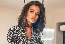 Телеведущая Ксения Бородина показала плоский живот в танце перед зеркалом