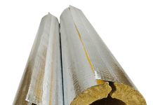 Цилиндры теплоизоляционные кашированные алюминиевой фольгой: особенности