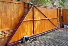 Откатные ворота: особенности установки