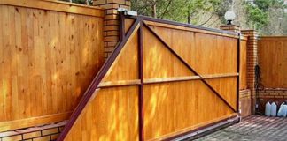 Откатные ворота: особенности установки