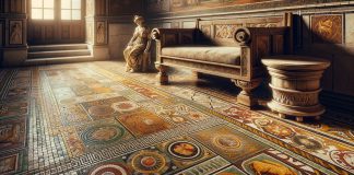 Мозаика для пола: искусство и практичность в одном решении