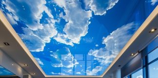 Натяжные потолки и их особенности