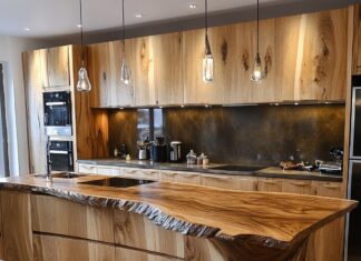 Прочный пол с кварцвиниловой плиткой