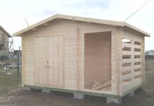 Строительство хозяйственного блока с дровником: практическое руководство