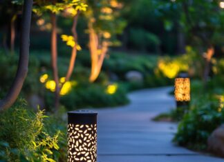 Преимущества грунтовых ландшафтных светильников